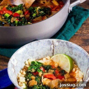 Thai Red Curry with Eggplant and Kale over Cauliflower Rice