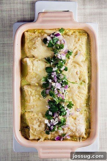 Red Curry Eggplant & Kale Power Bowl with Cauliflower Rice 5 Chicken enchiladas topped with poblano sauce.