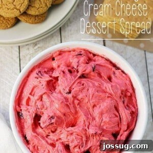 Whipped Cranberry Cream Cheese Treat 3 Cranberry Cream Cheese Dessert Spread served in a bowl