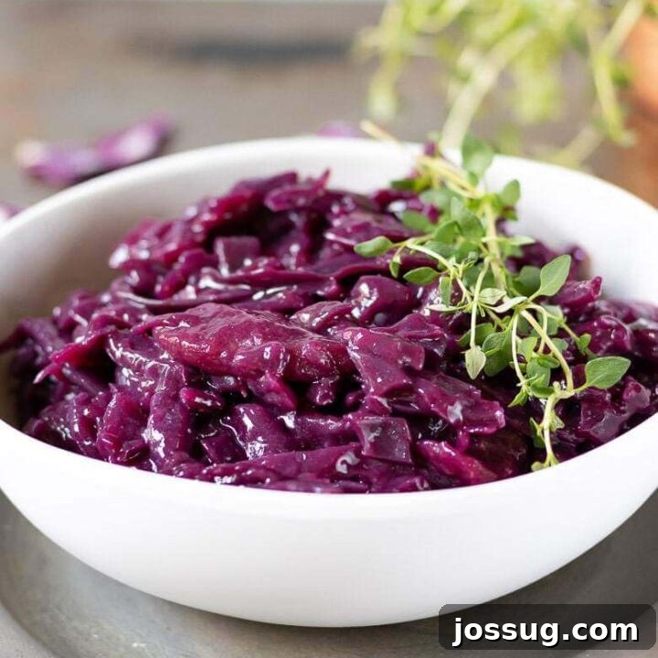 Braised Red Cabbage (Easy, Tasty Traditional Side)