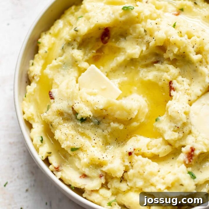 Bacon Ranch Mashed Potatoes