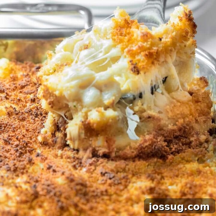 Southern Baked Mac and Cheese with Breadcrumbs