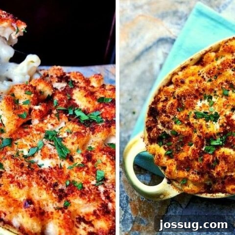 Ultimate Lobster Mac & Cheese with Sherry Cream Sauce