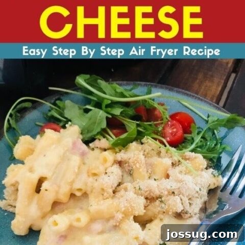 Air Fryer Mac And Cheese (3 Main Ingredients)