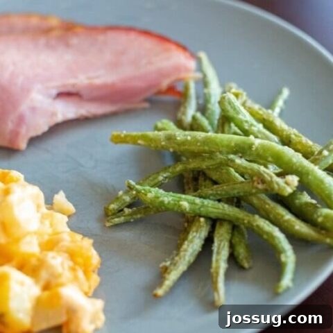 Roasted Parmesan Green Beans