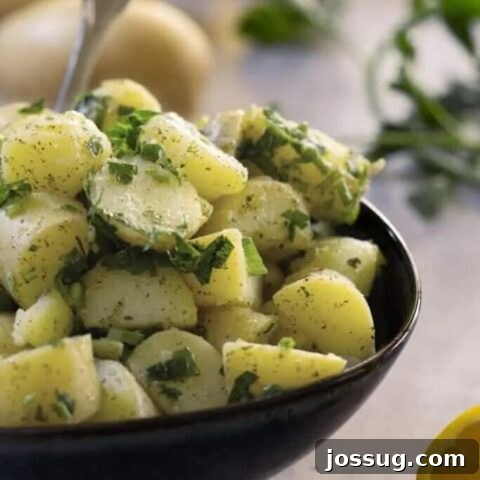 How to make Lebanese Potato Salad (Salata Batata) • Super fresh & easy!