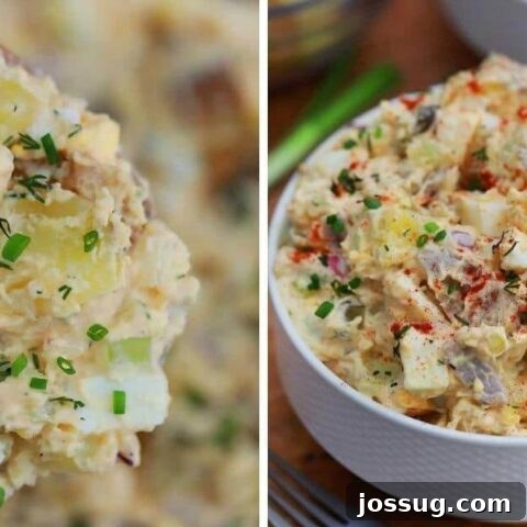 The Best Mustard Potato Salad with Eggs