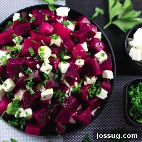 Healthy Beetroot and Feta Salad