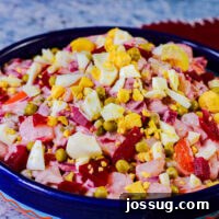Ensalada Rusa | Puerto Rican Beet Salad