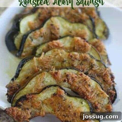 Parmesan & Herb Roasted Acorn Squash