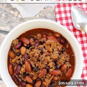 Deana's Ultimate Five Bean Chili 6 Deana's Five Bean Chili