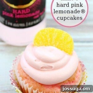 Mike's Hard Pink Lemonade Cupcakes