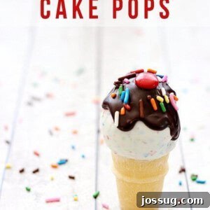 Featured image of Ice Cream Cone Cake Pops