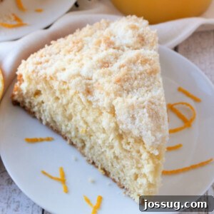 Orange Streusel Coffee Cake