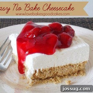 Easy No-Bake Cheesecake