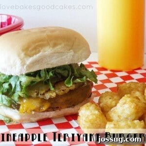 Pineapple Teriyaki Burger