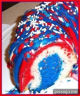 2012's Top Reader Favorites 5 A vibrant and festive Firecracker Cake, decorated with a red, white, and blue theme, perfect for patriotic celebrations.