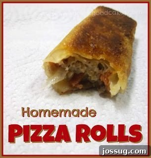 Celebrating 2013 Our Top 2012 Snack and Appetizer Recipes 3 Golden brown homemade pizza rolls, hot and bursting with melted mozzarella cheese and savory pepperoni