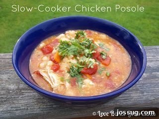Ring in 2013: 2012's Top Soup and Bread Recipes 3 Effortless Slow Cooker Chicken Posole, a comforting Mexican-inspired stew garnished with fresh cilantro and lime