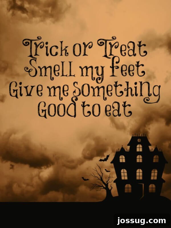 Charming Trick or Treat Printable for Halloween and Fall Decor