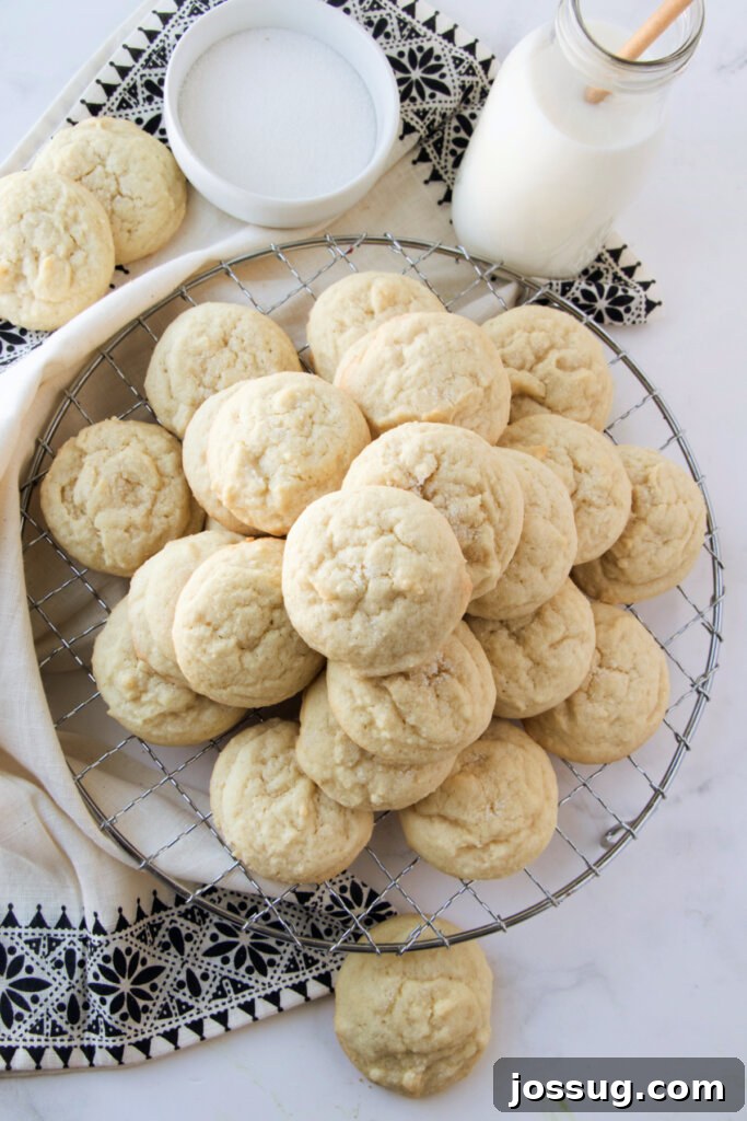 Southern Comfort Tea Cakes 3 A beautiful arrangement of Southern tea cakes on a serving platter, perfect for sharing.
