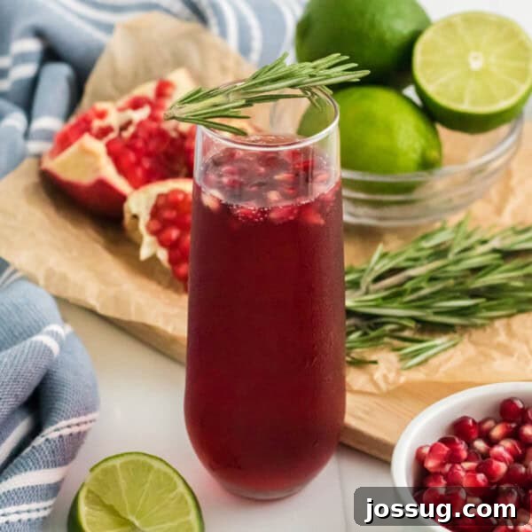 Pomegranate Mimosa