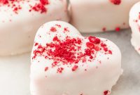 Strawberry Cream Truffle Hearts