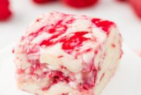 White Chocolate Raspberry Dream Fudge