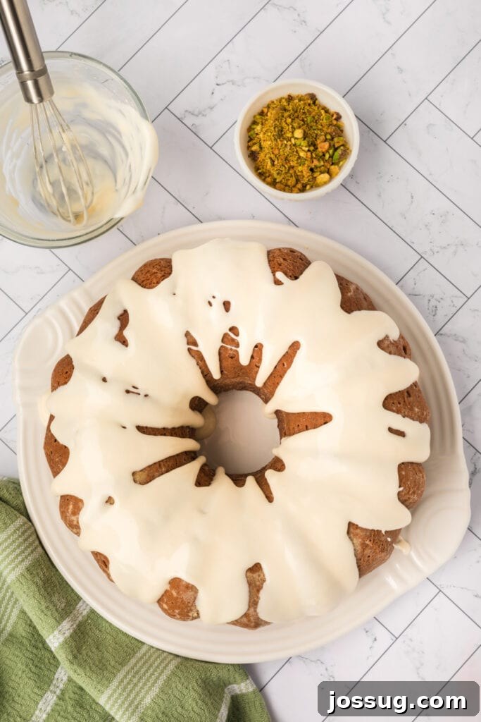 Pistachio Dream Bundt 15 Glazed Bundt Cake