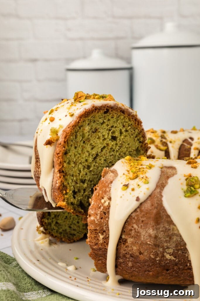 Slice of Bundt Cake