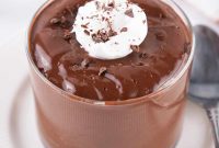 Chocolate Infused Custard Eggs
