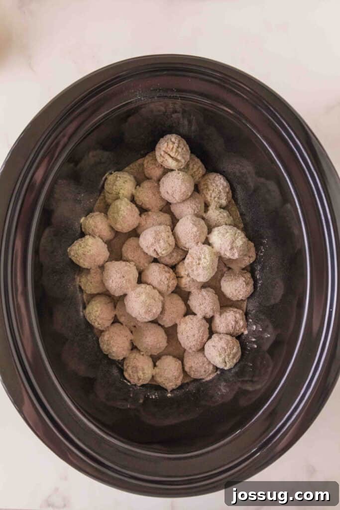 Meatballs with Ranch and Au Jus Seasoning