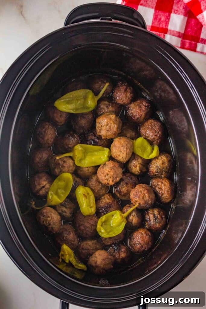 Cooked Meatballs in Sauce