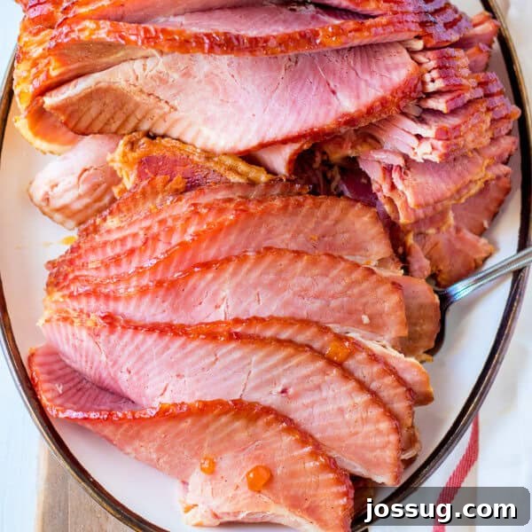 Apricot Dijon Spiral Ham