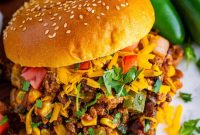 Easy Tex-Mex Taco Sloppy Joes