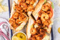 Smoky Barbecue Shrimp Po’ Boy Sandwich Recipe