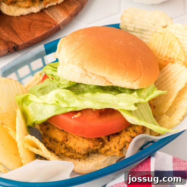 Crispy Chicken Parmesan Burgers with Marinara and Mozzarella 15 butter bean burger in basket