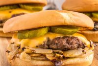 Oklahoma Onion Smash Burger Recipe with Caramelized Onions