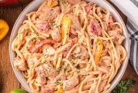 One-Pot Creamy Cajun Chicken Pasta