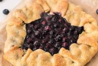 Rustic Fresh Blueberry Galette Recipe