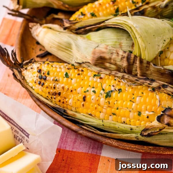 Smoked Mississippi Chicken with Ranch and Pepperoncini 15 grilled corn on the cob