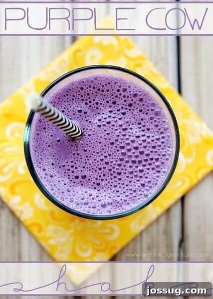 Purple Cow Shake