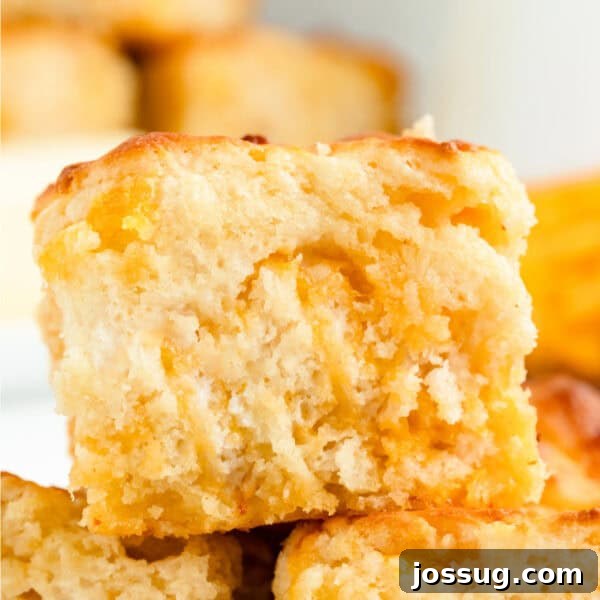 Baked Bagel and Smoked Salmon Sliders 24 Cheddar Butter Swim Biscuit with a golden top and cheesy center.